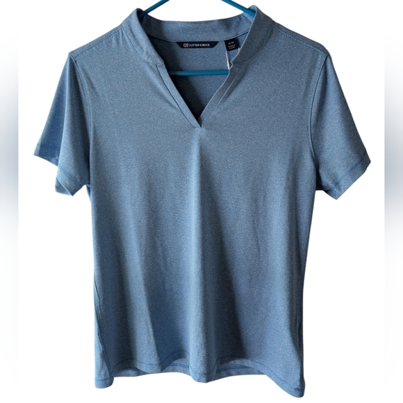 Cutter & Buck Light Blue Short Sleeve Shirt - Picture 1 of 4